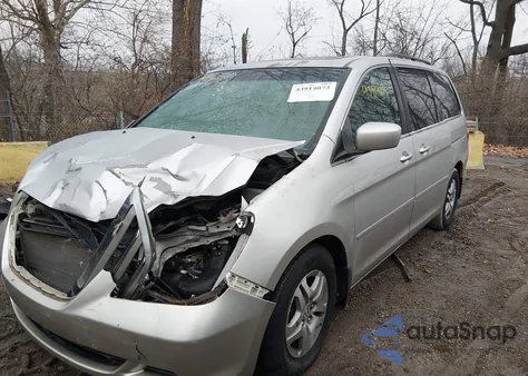 2007 Honda Odyssey Ex-L z USA, uszkodzony, nr VIN 5FNRL387X7B425402